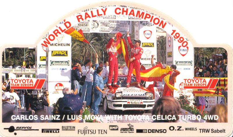 TOYOTA's 1st Driver's Champion